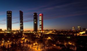 Edificios altos Madrid